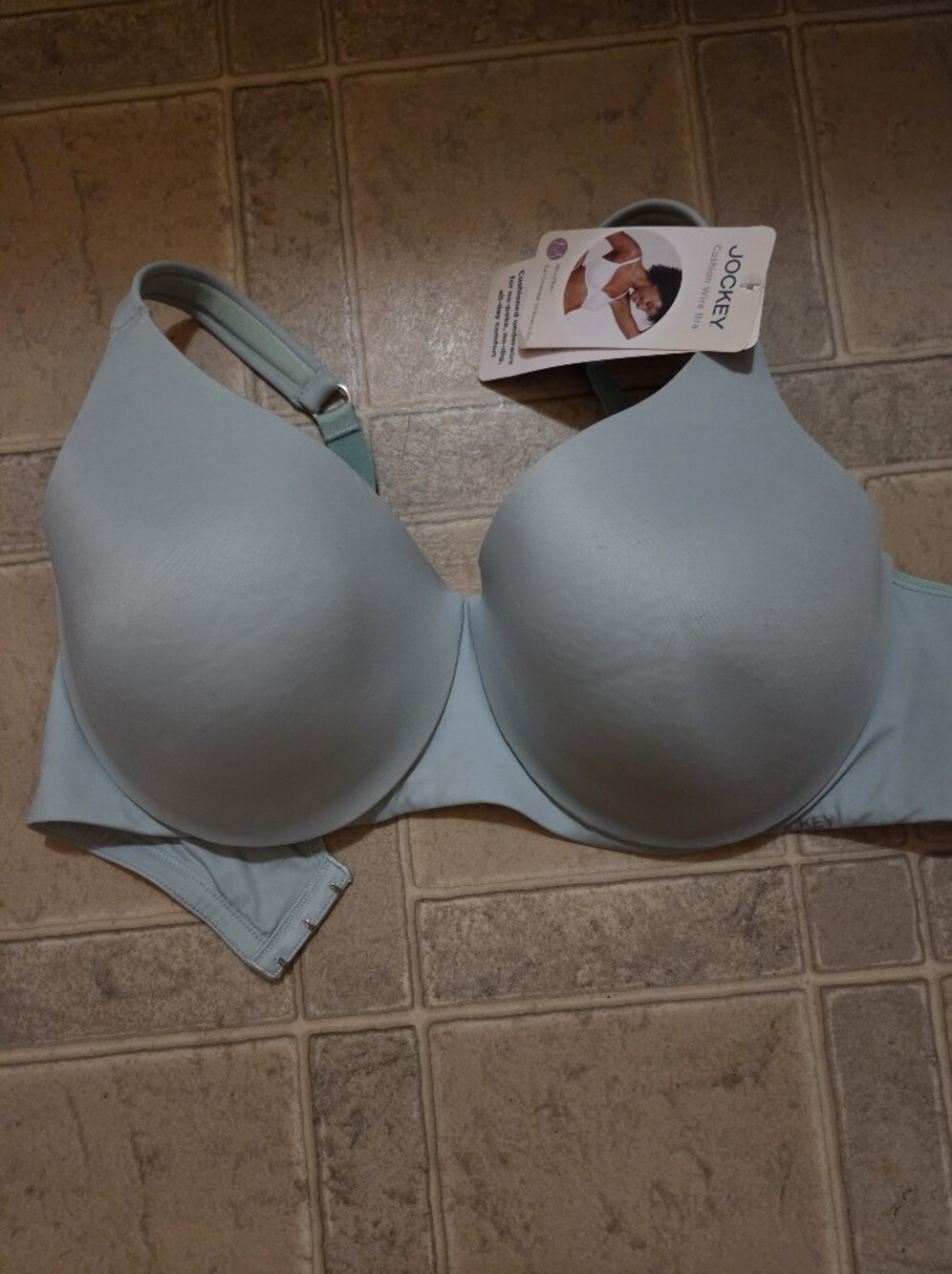 Jockey Pale Blue Seamless Molded T-Shirt Bra